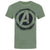 Front - Avengers Mens Stencil Logo T-Shirt