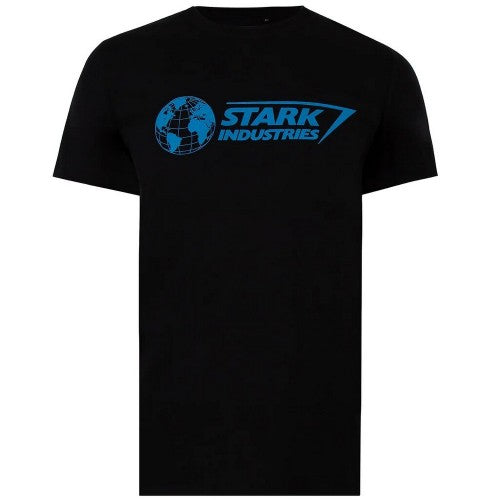 Front - Marvel Mens Stark Industries Logo T-Shirt