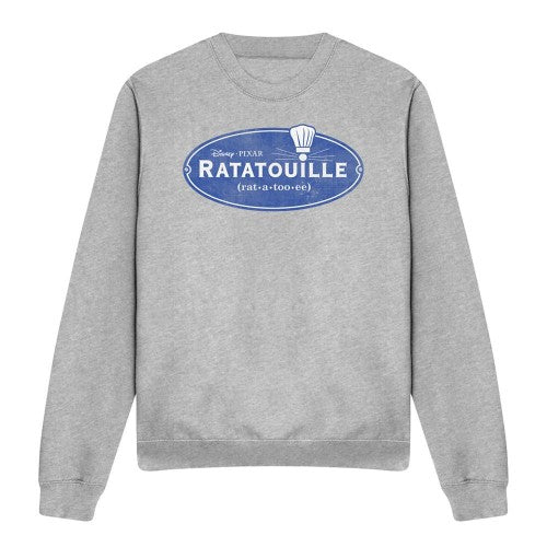 Athletic Heather - Front - Ratatouille Unisex Adult Logo Sweatshirt
