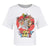 Front - Looney Tunes Womens/Ladies Characters Boxy Crop Top