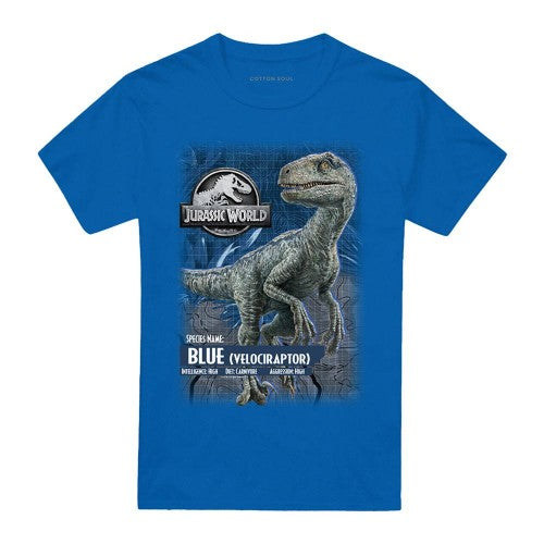 Front - Jurassic Park Unisex Adult Velociraptor T-Shirt