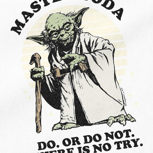 Front - Star Wars Do Or Do Not There Is No Try Yoda Tote Bag