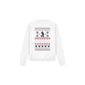 Front - Disney Unisex Adult Mickey Mouse Christmas Sweater Sweatshirt