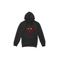 Front - Marvel Mens Deadpool Painted Logo Hoodie