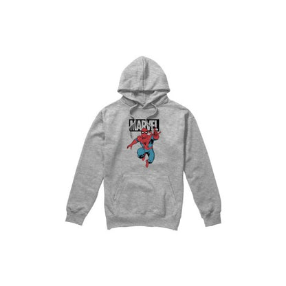 Front - Marvel Mens Spider-Man Jump Hoodie