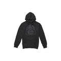 Front - Star Wars Mens Darth Vader Text Head Hoodie