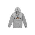 Front - Disney Mens Mickey Mouse Classic Sitting Hoodie