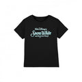 Front - Snow White And The Seven Dwarfs Childrens/Kids Logo T-Shirt