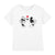 Front - Disney Childrens/Kids Mickey & Minnie Mouse Kiss Sketch Valentine`s Day T-Shirt