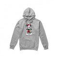 Front - Disney Mens Mickey Mouse Tartan Christmas Hoodie