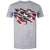 Front - Captain America Boys Torn Logo T-Shirt