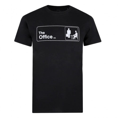 Front - The Office Mens Logo T-Shirt