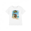 Front - Moana Childrens/Kids Poster T-Shirt