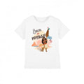 Front - Moana Childrens/Kids Born To Voyage T-Shirt