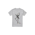 Front - The Nightmare Before Christmas Mens Jack Fairy Lights T-Shirt