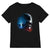 Front - Star Wars Childrens/Kids Obi Wan Kenobi Vader Poster T-Shirt