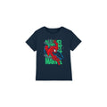 Front - Spider-Man Childrens/Kids Wall Crawling T-Shirt