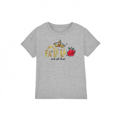 Front - Snow White Childrens/Kids Fa La La And All That Sparkle Christmas T-Shirt
