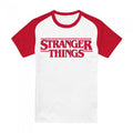 Front - Stranger Things Unisex Adult Logo T-Shirt