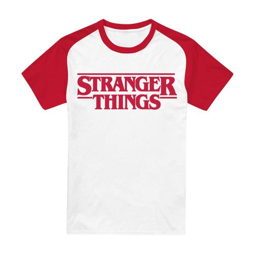 Front - Stranger Things Unisex Adult Logo T-Shirt