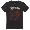 Front - Dungeons & Dragons Mens Sketch T-Shirt