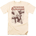 Front - Dungeons & Dragons Mens Striking Dragon T-Shirt