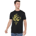 Front - Dungeons & Dragons Mens Year Of The Dragon Logo T-Shirt