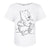 Front - Winnie The Pooh Womens/Ladies Sketch T-Shirt