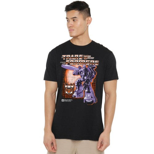 Front - Transformers Mens Galvatron Box 40th T-Shirt