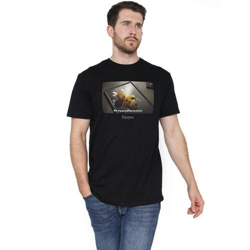 Front - Shrek Mens Gumdrop Buttons Meme T-Shirt