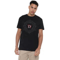 Front - Diablo IV Mens Pentagram Logo T-Shirt