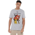 Front - The Lion King Mens Simba Pumbaa T-Shirt