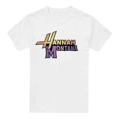 Front - Camp Rock Mens Hannah Montana Logo T-Shirt