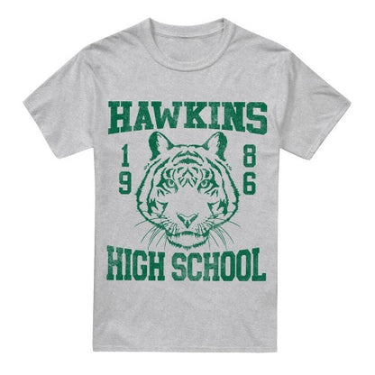 Front - Stranger Things Mens Hawkins High School 1986 T-Shirt