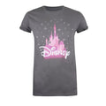 Front - Disney Womens/Ladies Castle T-Shirt
