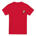 Front - Star Trek Mens Engineering Uniform Foil T-Shirt