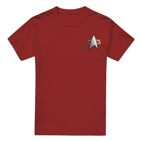 Front - Star Trek Mens Deep Space Nine Command Emblem T-Shirt