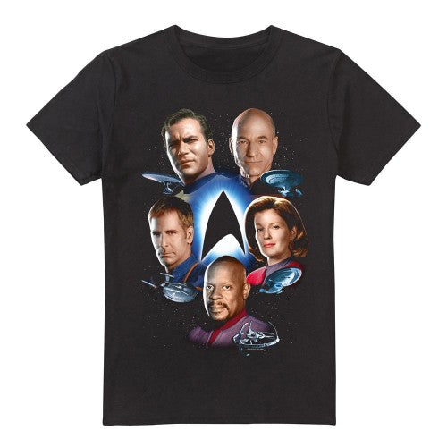 Front - Star Trek Mens Starfleet´s Finest T-Shirt