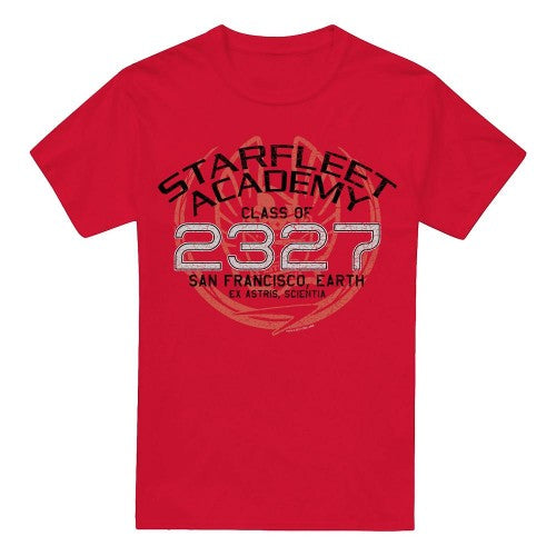 Front - Star Trek Mens Graduation Jean-Luc Picard T-Shirt