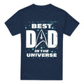 Front - Star Trek Mens Best Dad in the Universe Fathers Day T-Shirt