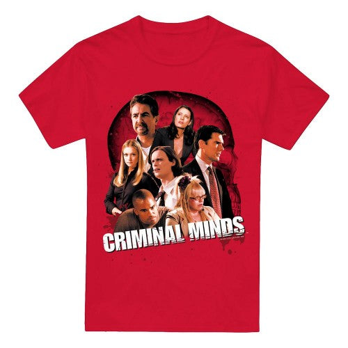 Front - Criminal Minds Mens Brain Trust T-Shirt