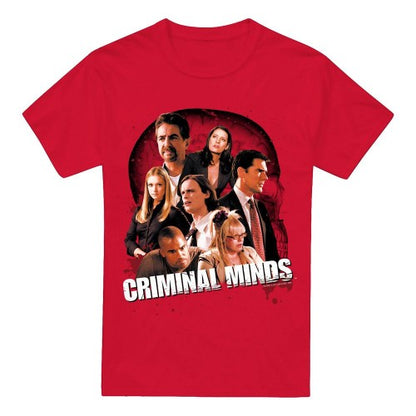 Front - Criminal Minds Mens Brain Trust T-Shirt