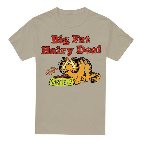 Front - Garfield Mens Big Fat Hairy Deal T-Shirt