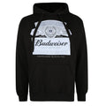 Front - Budweiser Mens Label Hoodie