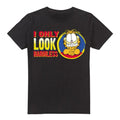 Front - Garfield Mens I Only Look Harmless T-Shirt