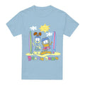 Front - Garfield Mens Beach Bums T-Shirt