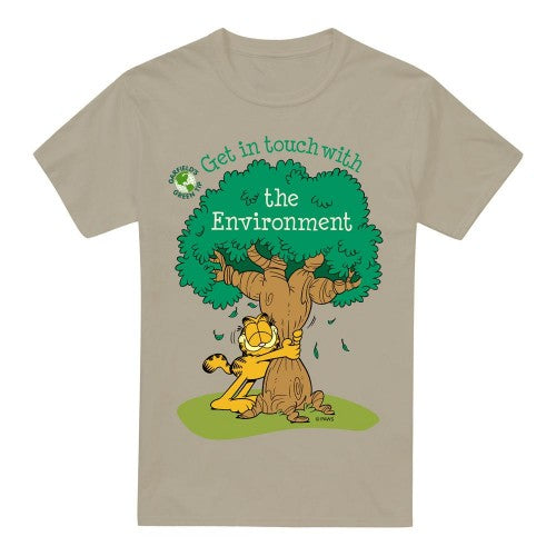 Front - Garfield Mens Get In Touch T-Shirt