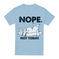 Front - Garfield Mens Nope T-Shirt