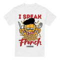 Front - Garfield Mens Speaking Love T-Shirt