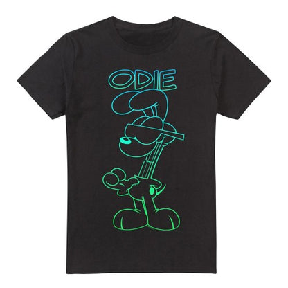 Front - Garfield Mens Hotshot Odie T-Shirt